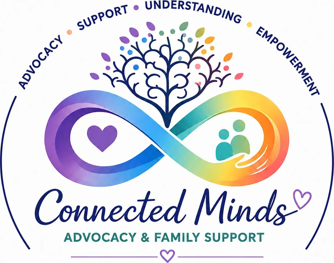 Connected Minds Advocacy and Family Support logo
